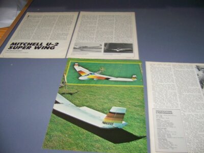 MITCHELL U-2 ''SUPER WING ULTRALIGHT'',...PHOTOS/DETAILS/HISTORY (666V)