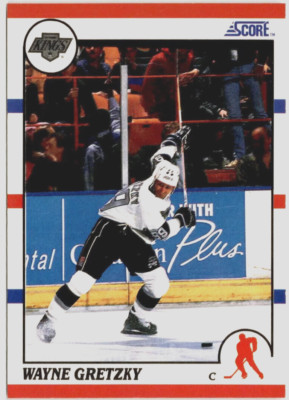 WAYNE GRETZKY - 1990 Score #1 - Los Angeles Kings