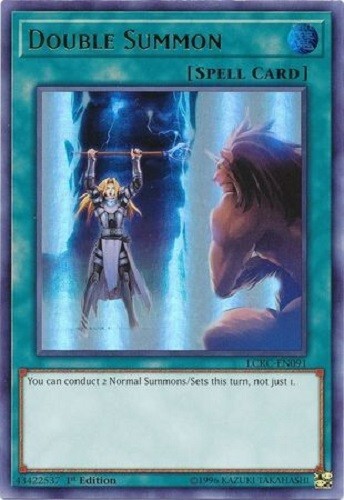 *** DOUBLE SUMMON *** 1ST EDITION ULTRA RARE (NM) LCKC-EN091 YUGIOH!