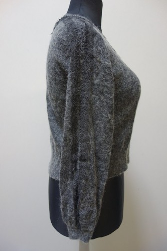 EK1838 Damen Strickjacke von C&A, grau, Gr. S - Bild 3 von 5