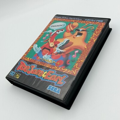 Sega Mega Drive Game Toe Jam and Earl Genesis Boxed No Manual NTSC