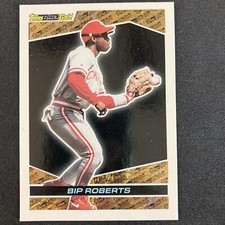 Bip Roberts 1992 Topps Black Gold Insert #16 MLB Cincinnati Reds
