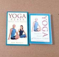 The Complete Yoga Class Book And DVD Set Gary Bromley NEW Fitness Flexibility 