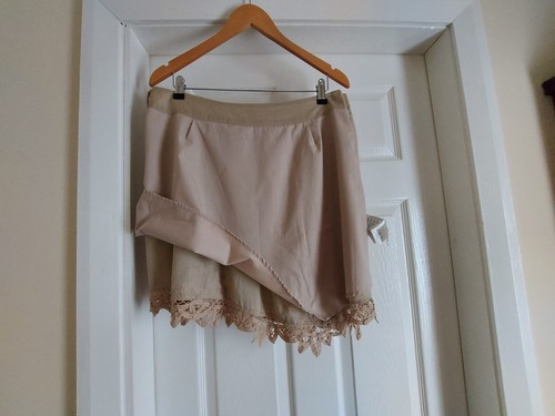 Skirt “Promod” Pale Sand Colour Size: 14 (UK) Eur 42 - Picture 9 of 12