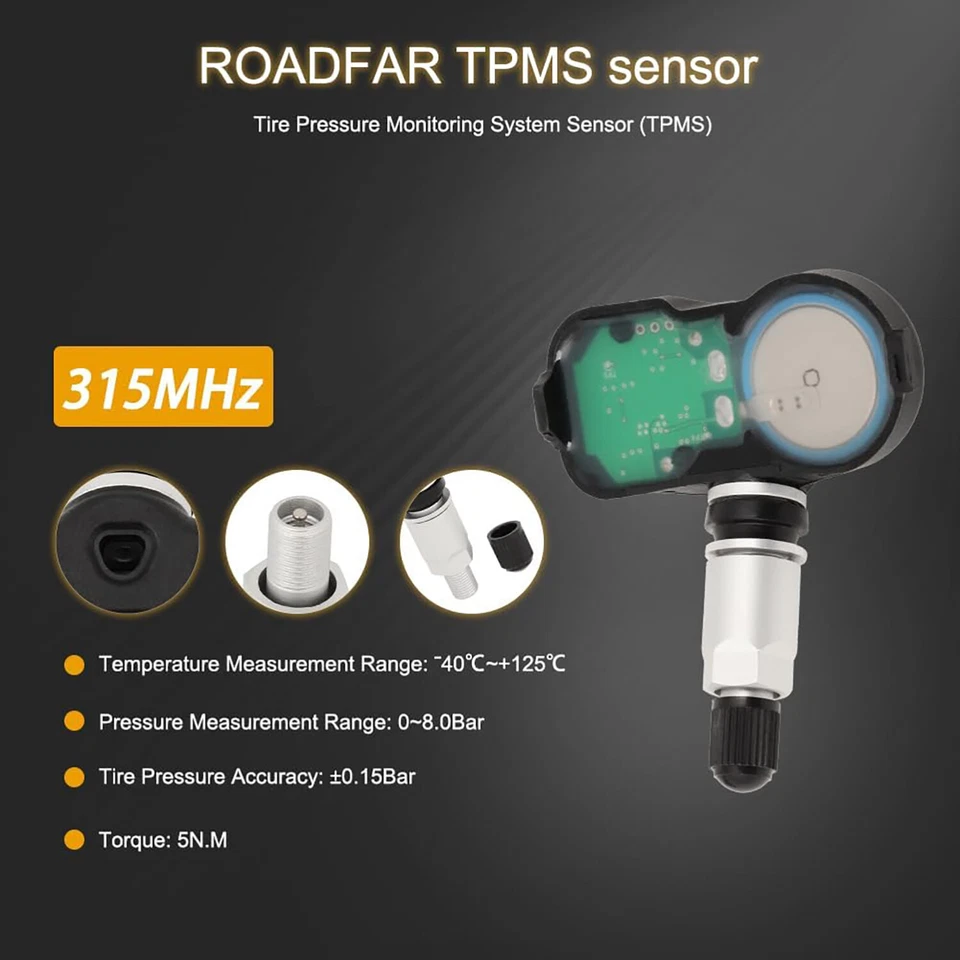 Sensor de pressão dos pneus 40700-JK01B TPMS para Infiniti EX35 FX35 FX45 FX50 G35 G37 - Imagem 4 de 4