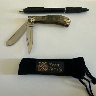 Pocket Knife Closed Blade Frost Family Series Separate Blades New