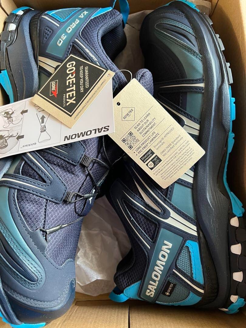 Scarpe da trail running Salomon XA PRO 3D GORE TEX colore Navy taglia US 8 moda