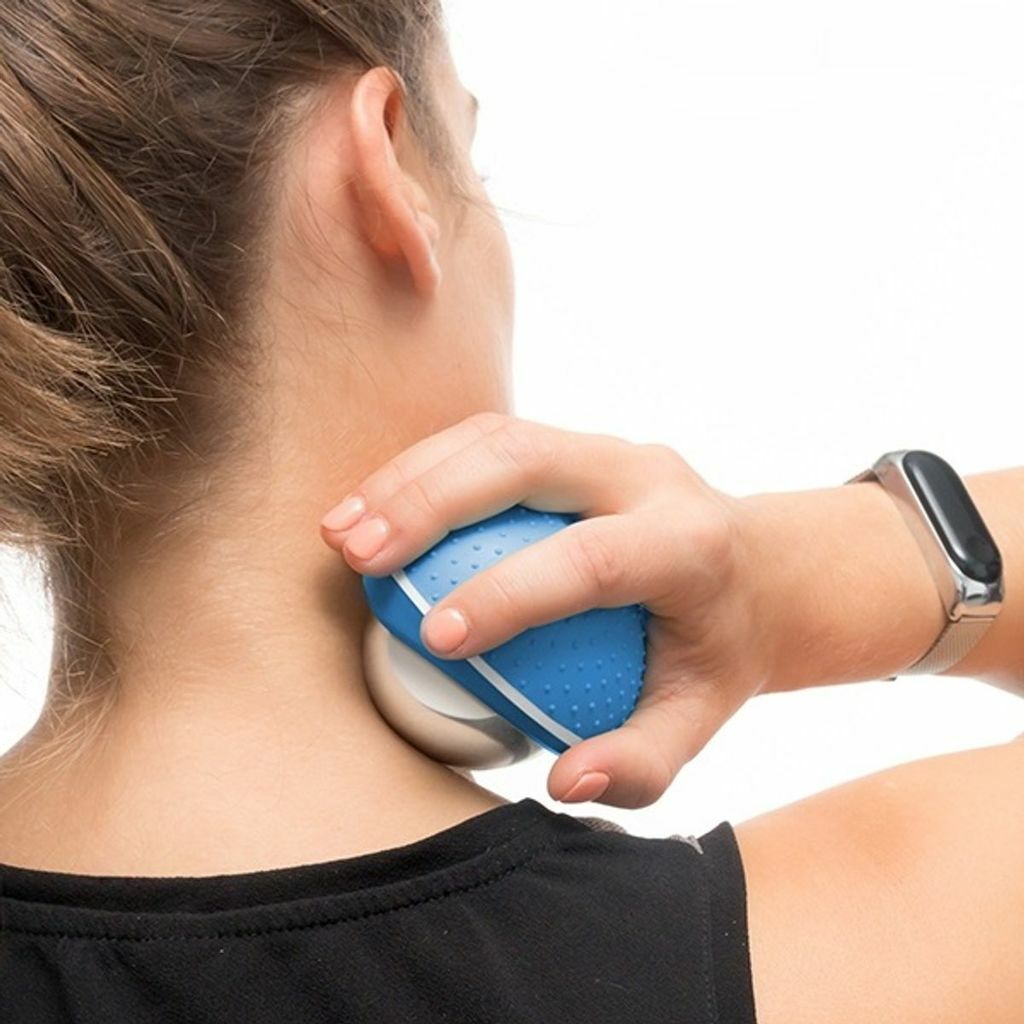 Innova Bolk 2 in 1 Cold Effect Massaging 360º Rotation Ball Rubber Grip Massager