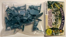 Armies in Plastic WWI French Horizon Blue w/Adrian Helmets 1/32 54mm 16 Figs