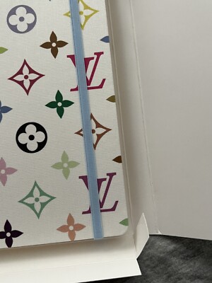 LOUIS VUITTON x MURAKAMI Monogram Multicolor Jane Notebook MM NEW
