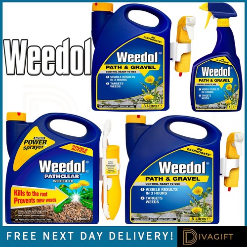 WEEDOL PATH GRAVEL CONTROL OUTDOOR RAPID ACTION WEEDKILLER WEED KILLER