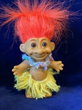 Russ Berrie Hula Dancer Troll Doll