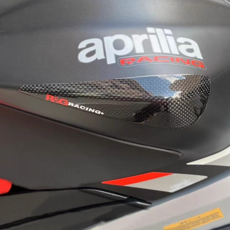 for Aprilia RS660 RS 660 2021-2024 R&G racing Tank Sliders Cover Carbon Fiber