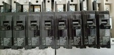 lot of 10 used 20 Amp Circuit Breakers