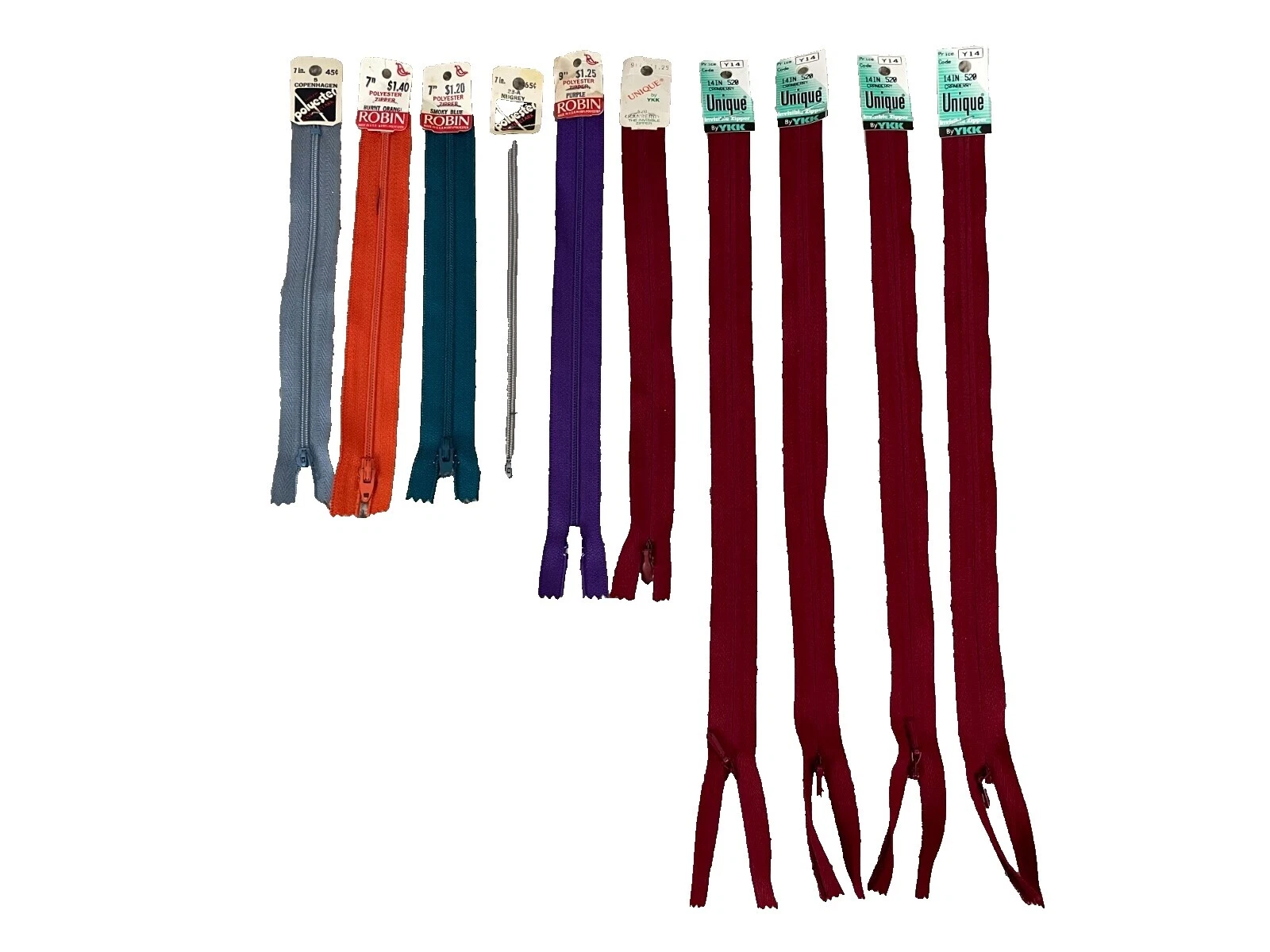 Cinta de poliéster cremalleras Multi-color