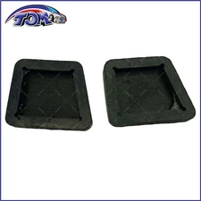 Embossed Rubber Clutch & Brake Pedal Pads for 79-93 Mustang 5 Speed Manual 5.0