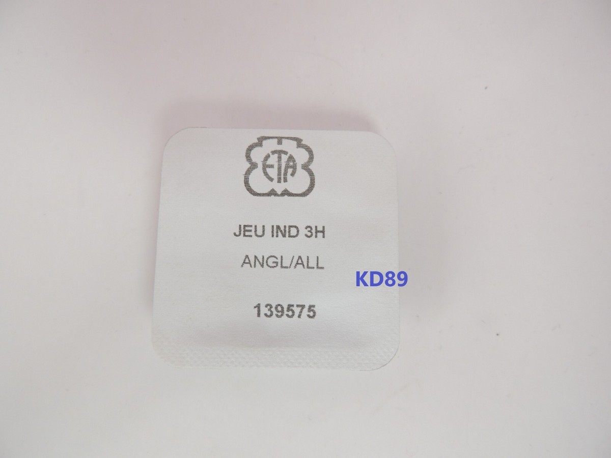 ETA 2836-2 2846 date + day disc 2557 + 2561 swiss made in original