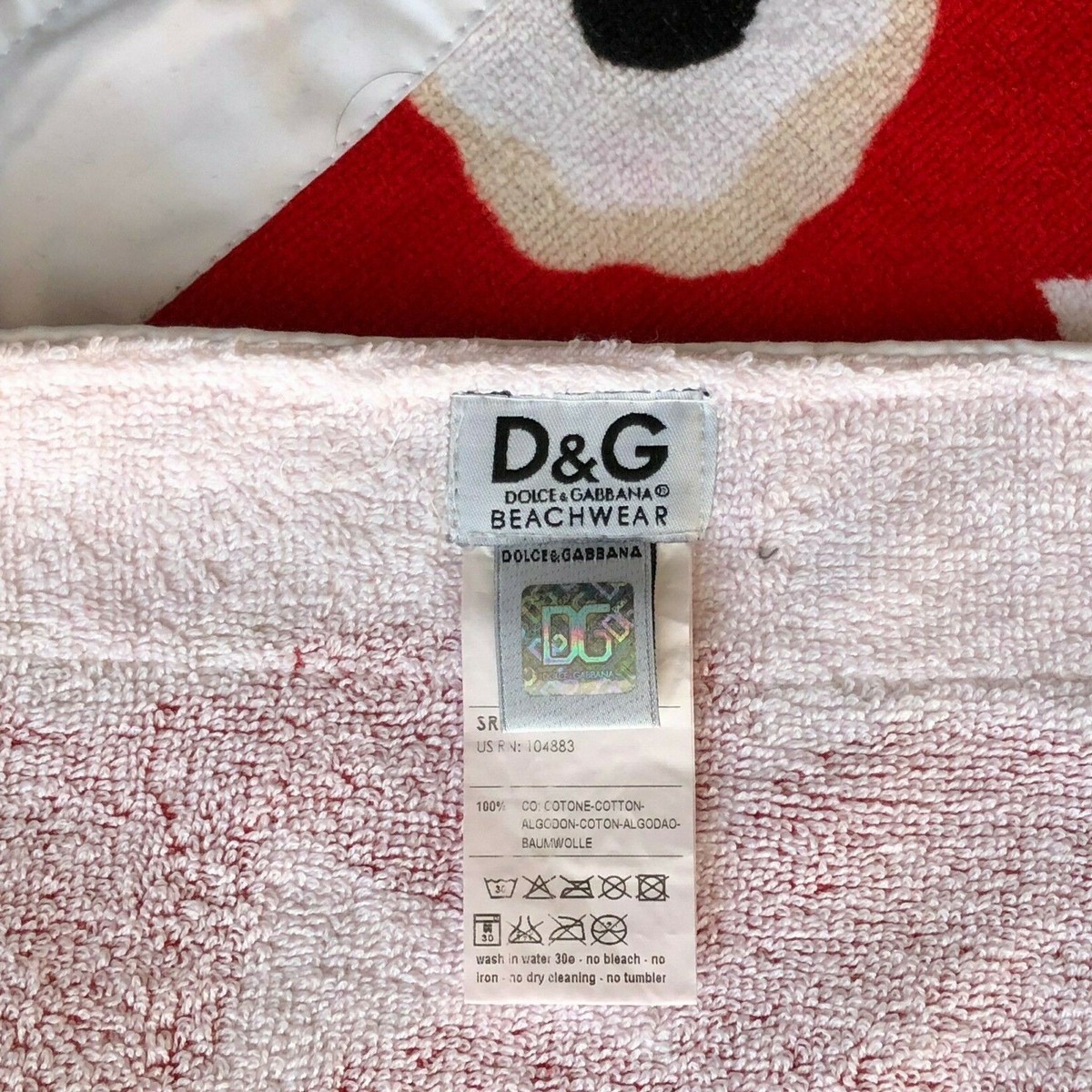 激レア品 D&G marimekko柄 BEACH WEAR D&G DOLCE & GABBANA beach towel w/ Marimekko's classic poppy