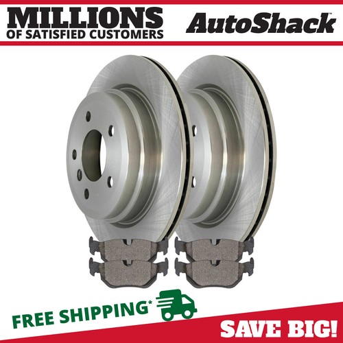 Rear Brake Rotors & Pads for 2006 BMW 325i 20072013 328i 20082010