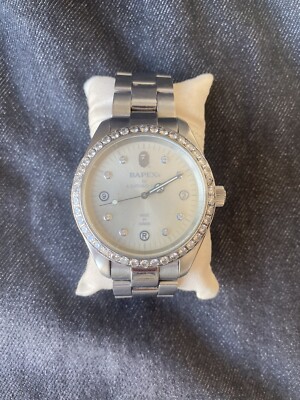 Montre Bapex Swarovski Kristall Silber 2008 Ref B0708 G-073