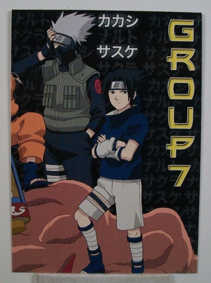 2002 Panini Naruto Ninja RANKS SASUKE Card #SD3