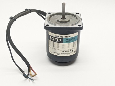 Oriental Motor MSM315-012W Speed Control Motor