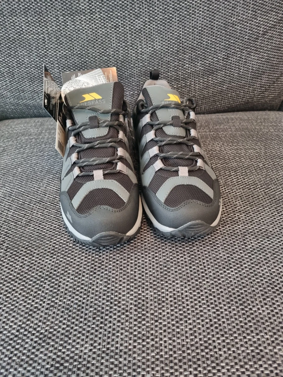 Trespass Cardrona Rock Climbing Shoe in Dark Grey UK Size 6