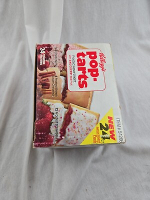 Vintage 1990 Kellogg's Pop-Tarts 24 Toaster Pastries Assortment