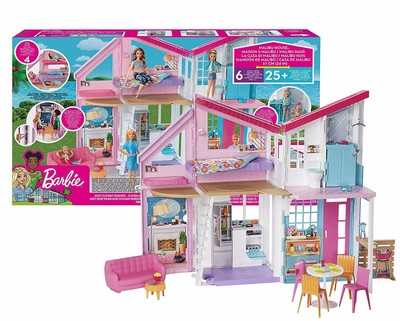 casa de barbie de dos pisos