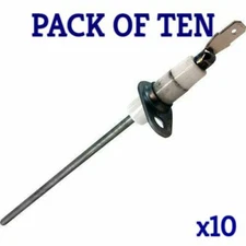 PACK OF TEN York Luxaire Gas Furnace Flame Sensor 025-27773-700 S1-02527773700