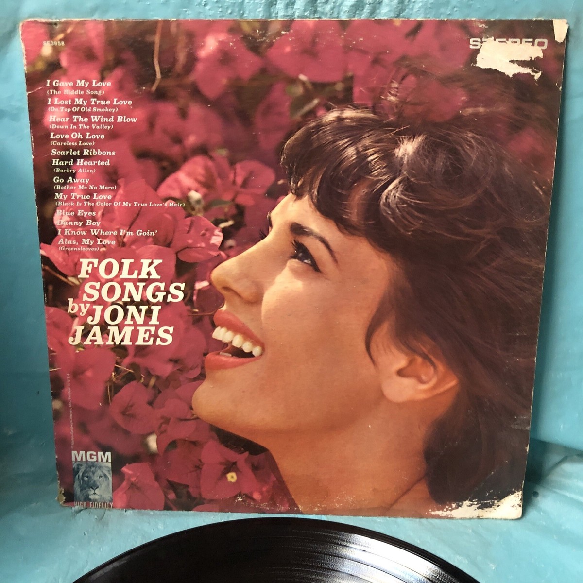 5255【LPレコード】ジョニー・ジェイムス/FOLK SONGS Joni James – Folk Songs By Joni James - VINYL RECORD | eBay