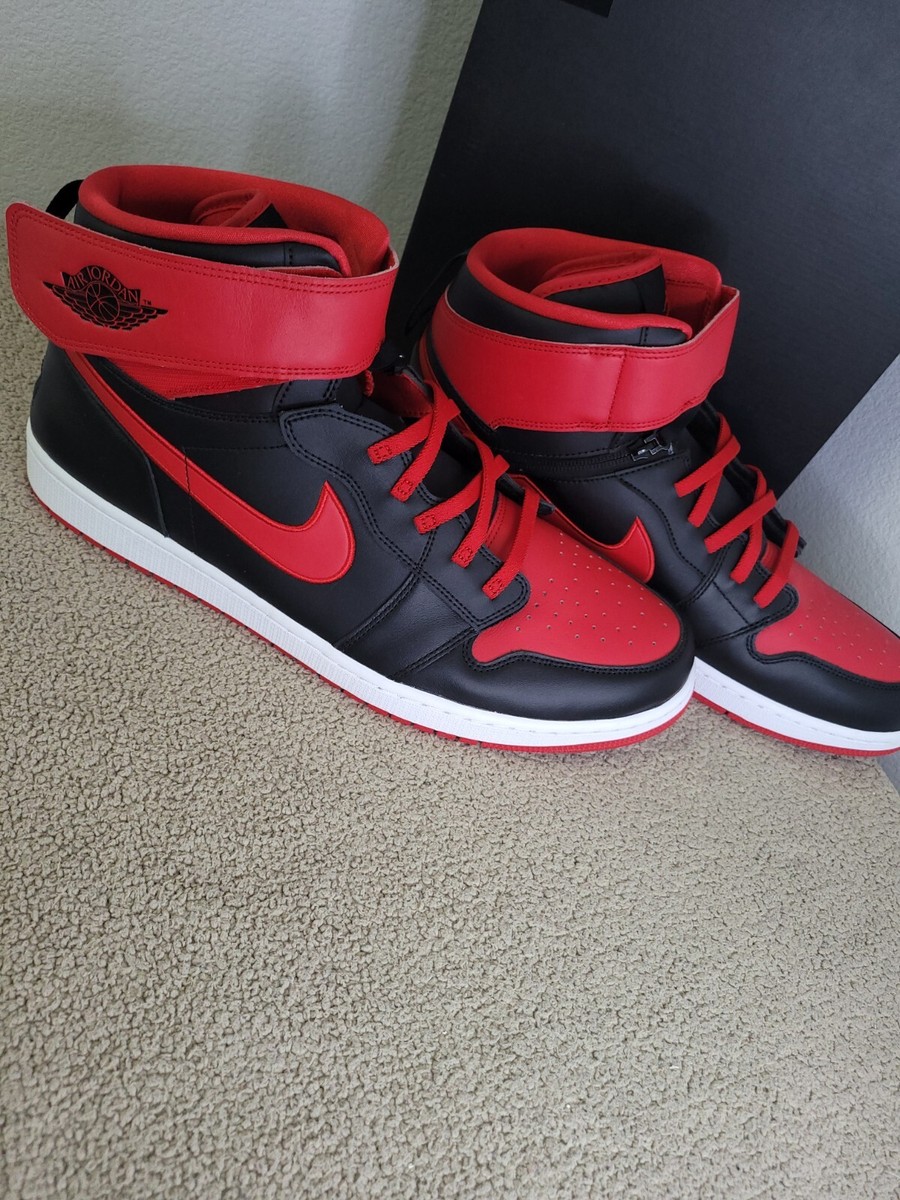 Size 18 - Air Jordan 1 FlyEase High Bred for sale online | eBay