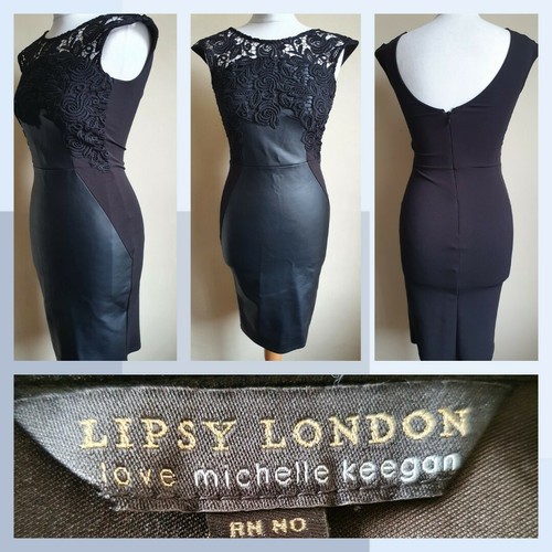 michelle keegan leather dress