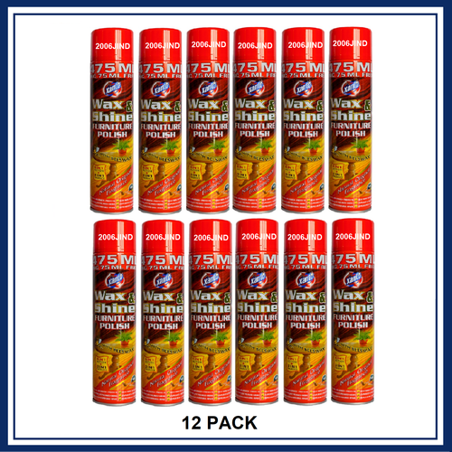 Xanto Wax & Shine Polish Furniture 400ML Beeswax Natural wood shine