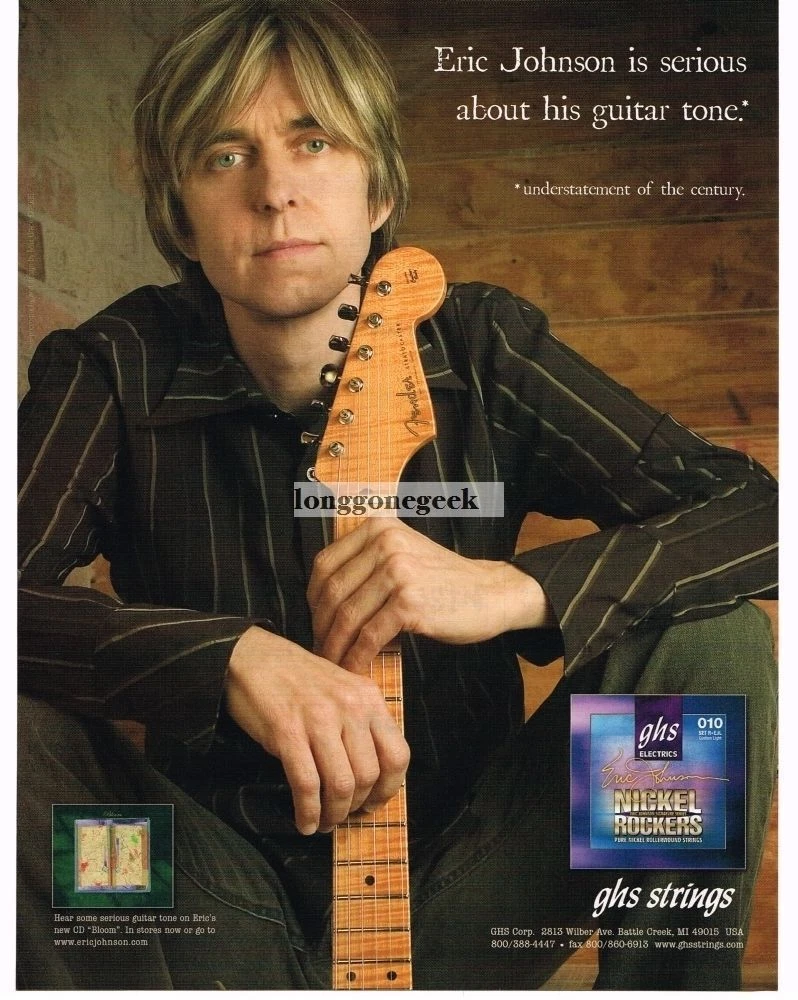 Eric johnson cheap guitar strings