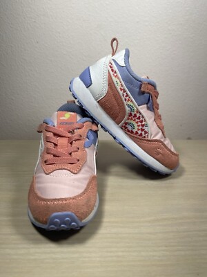 Puma Rider Fv Rainbow Sunset Lace Up  Youth Girls Pink, Purple Sneakers Size 8c