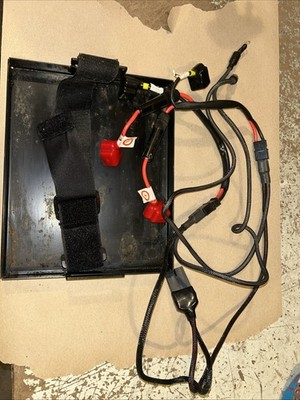Merits Vector Power Chair Battery, Cable Set, And Battery metal holding tray lot
