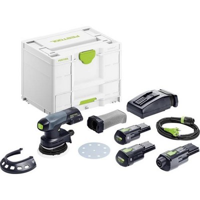 Festool 578142 ETSC 125 3.0 I-Set Cordless Orbital Sander 18V Ø 125m