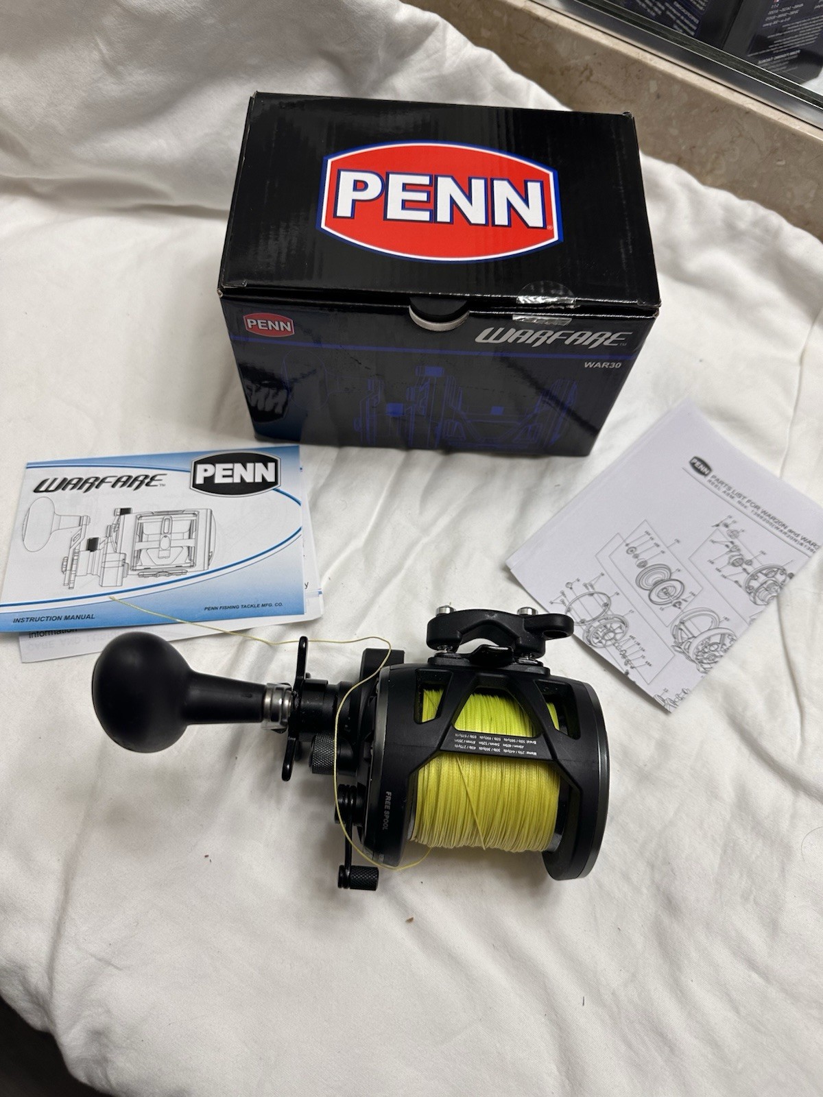 Penn Warfare 30 Stardrag DEEP SEA FISHING REEL