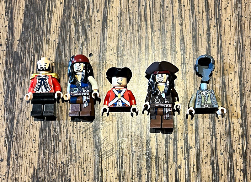 LEGO Pirate Minifigure Lot