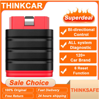 2026 Thinkcar Thinksafe OBD2 Bluetooth Scanner Code Reader Car Bi-directional