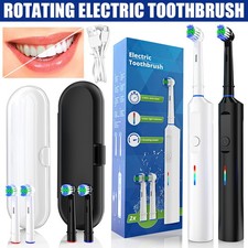 Smart Toothbrush Electric Rechargeable Rotating Brush Oral-B Heads Timer Modes — image 2