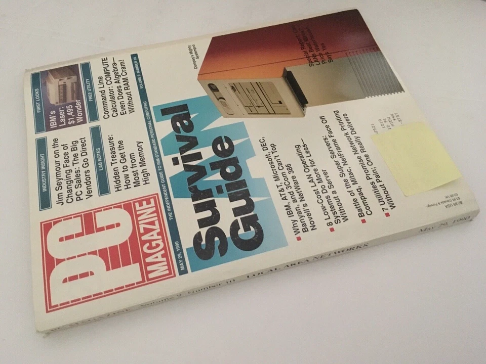 PC Magazine MAY 29, 1990 Vol. 9 No. 10 Back Issue COMPUTER Mag - Special Report - Image 2 of 3