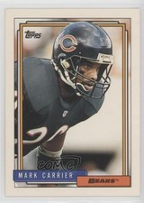1992 Topps Mark Carrier Mark A Carrier #43 0b5
