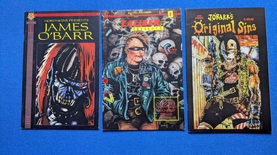 James O'Barr 3 Comic Lot