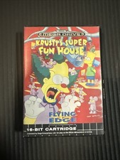 ebay® Auktion 168434239817 | Krusty’s Super Fun House – Sega Mega Drive (OVP, ohne Anleitung) Thumbnail of ebay® auction 168434239817 | Krusty’s Super Fun House – Sega Mega Drive (OVP, ohne Anleitung)