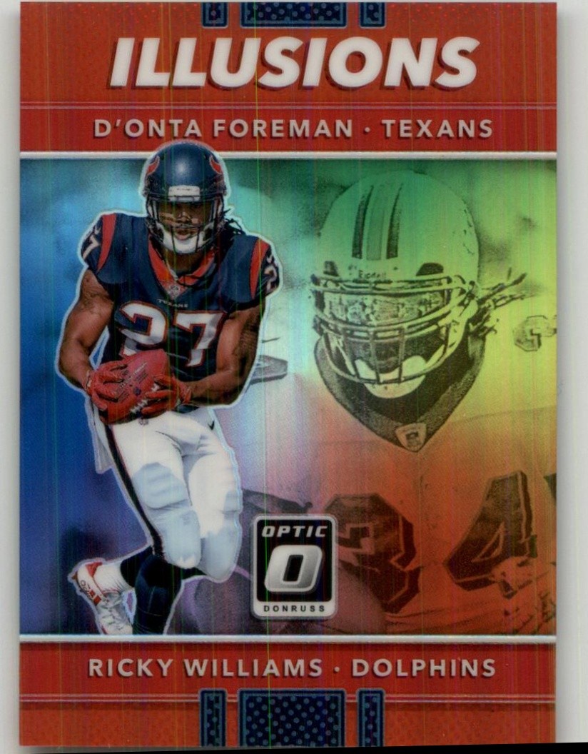 D'Onta Foreman Panini Donruss Optic #190 Red