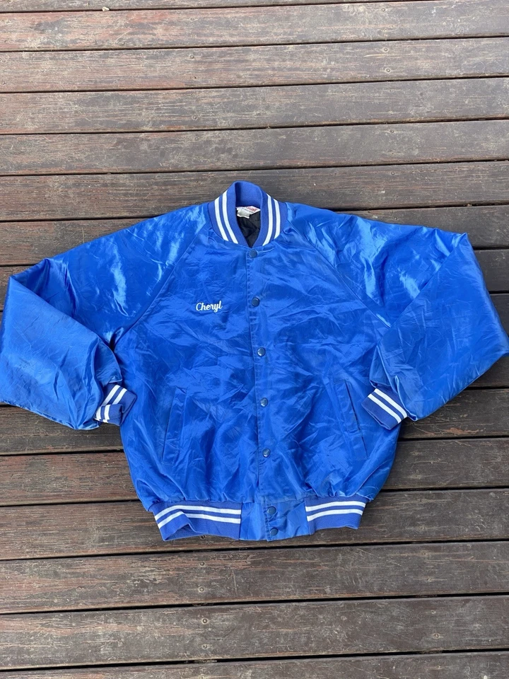 Chaquetas universitarias genuinas de los 80 - Hechas en EE. UU. Foto 4 de 4