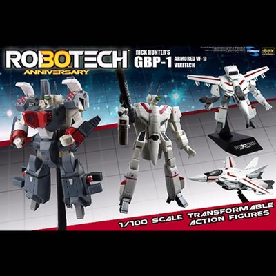 Toynami Robotech 30th Anniv 1/100 GBP-1J Heavy Armor Rick Hunter Figure