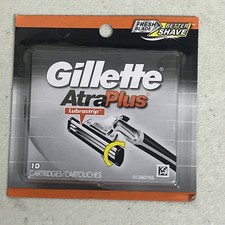 Gillette AtraPlus Cartridges with Lubrastrip, 10-Count Package